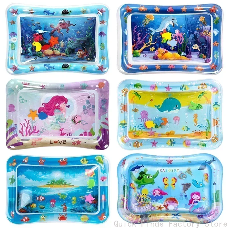 Slip Slide Water Mat - Tapete de água para bebês, almofada