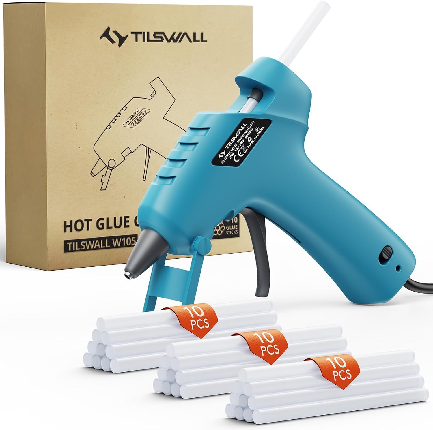 Sprinkler Splash Pad - Pistola de Cola Quente 20W com