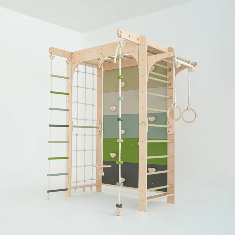 Kids Outdoor Climbing Equipment - Painel de Escalada para Crianças, Equipamento