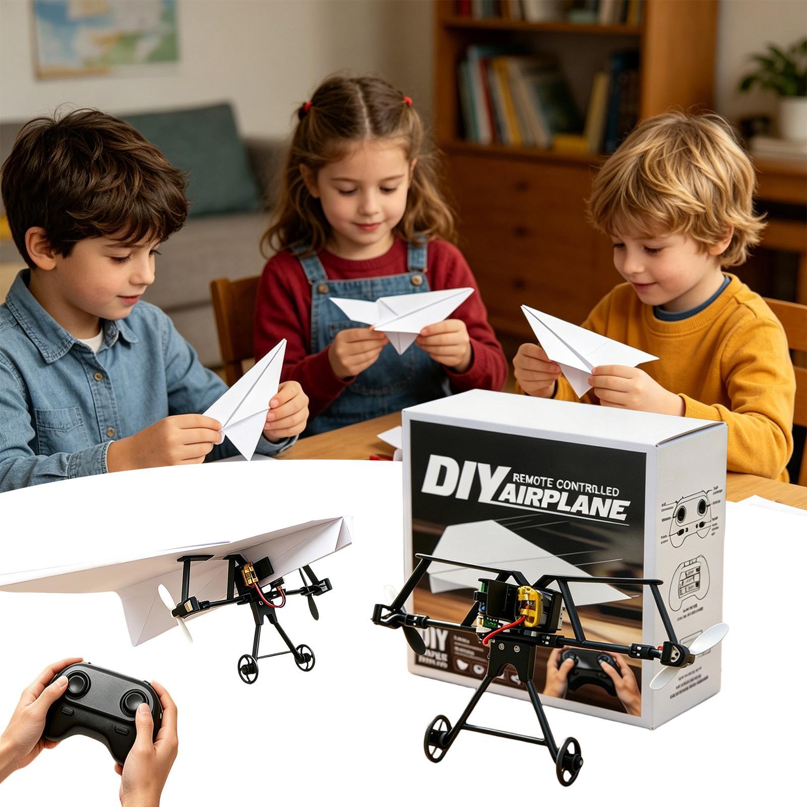 Kids Outdoor Fun - Kit de Avião de Papel RC