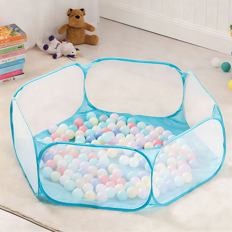 Kids Outdoor Tent - Piscina de Bolinhas Dobrável Portátil de