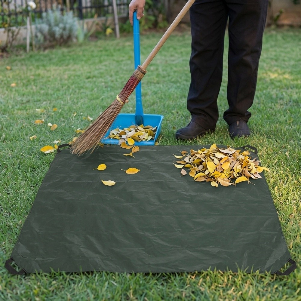 Sandpit Cover Tarp - Lona Impermeável para Transporte de Folhas