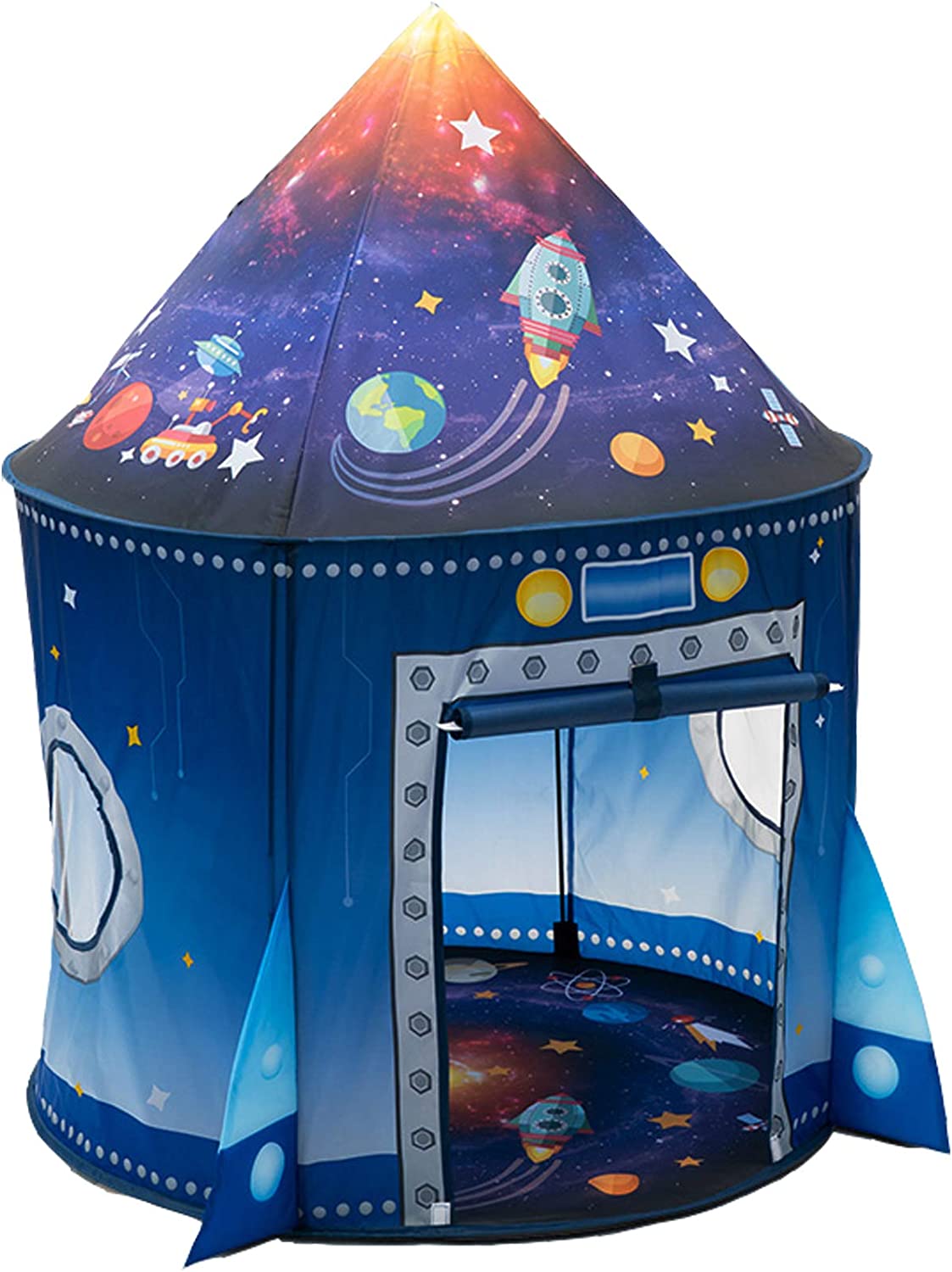 Kids Outdoor Tent - Barraca infantil de navio foguete, tenda