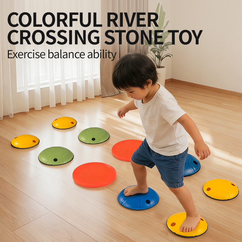 Stepping Stone Foam - Brinquedos de Equilíbrio para Crianças, Pedras