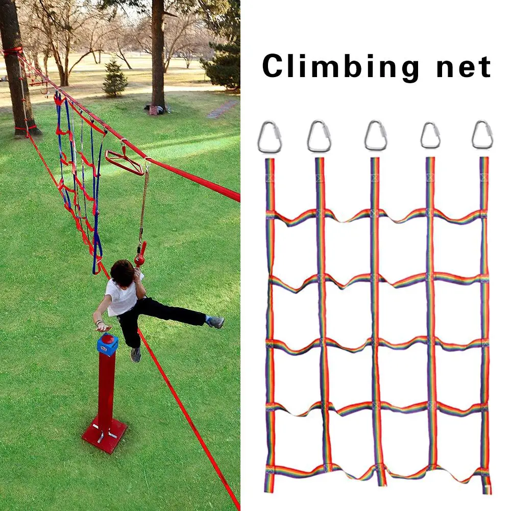 Kids Outdoor Climbing Equipment - Rede de escalada para crianças ao