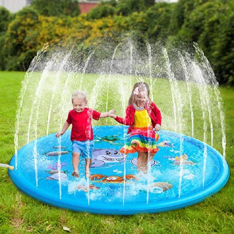 Sprinkler Splash Pad - 100/170cm crianças inflável respingo de água