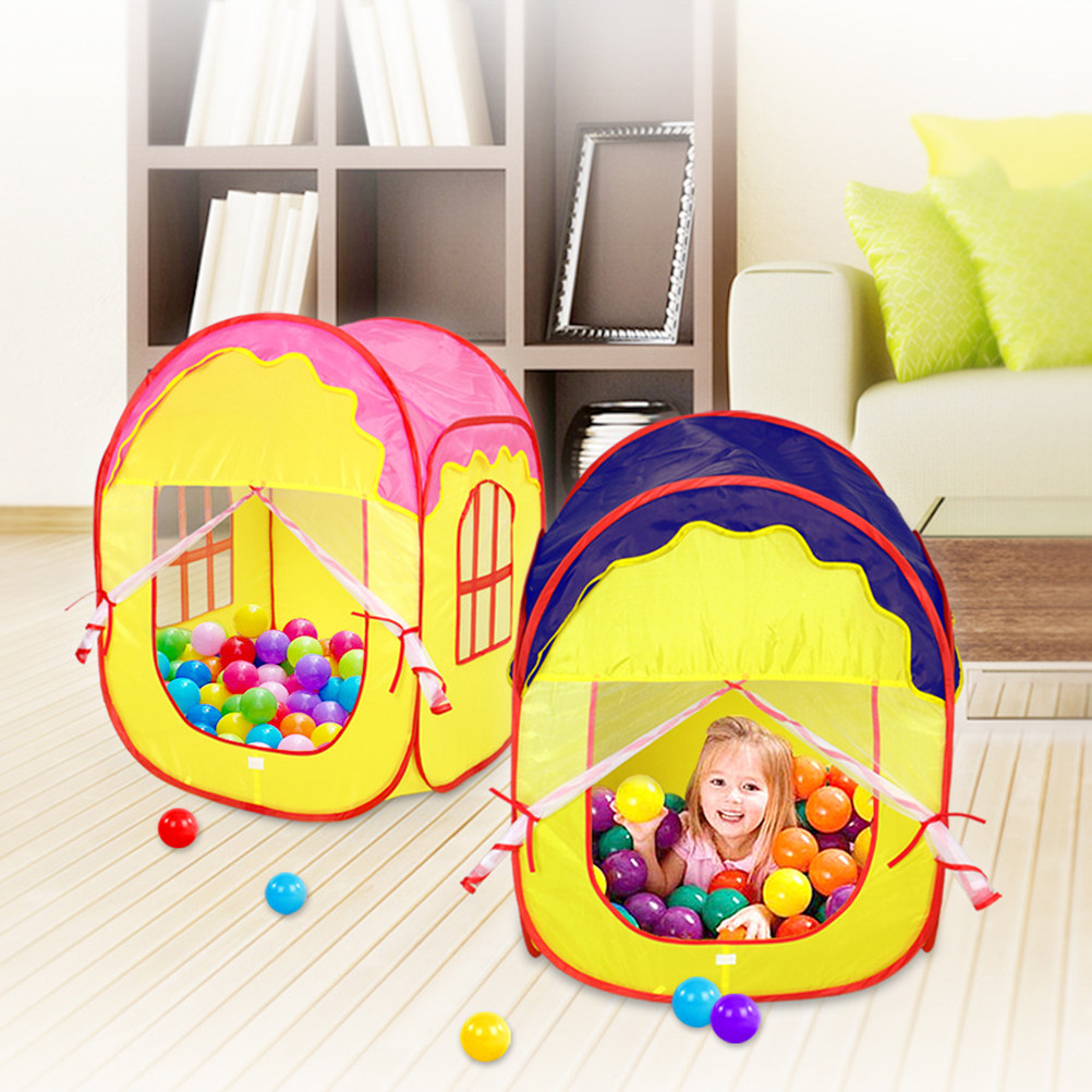 Kids Outdoor Tent - Tenda de Brincar Infantil Dobrável Roxa
