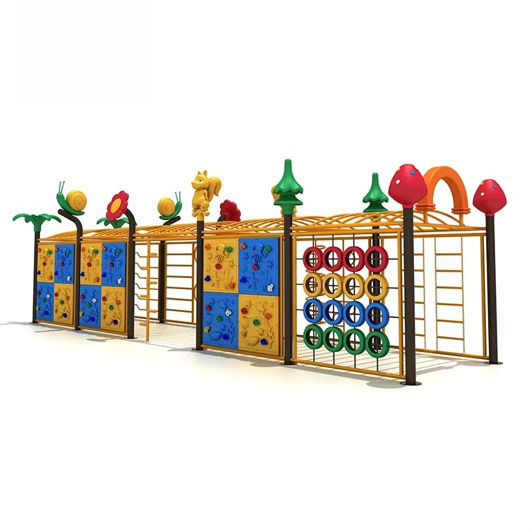 Kids Outdoor Climbing Equipment - Parede de escalada ao ar livre,