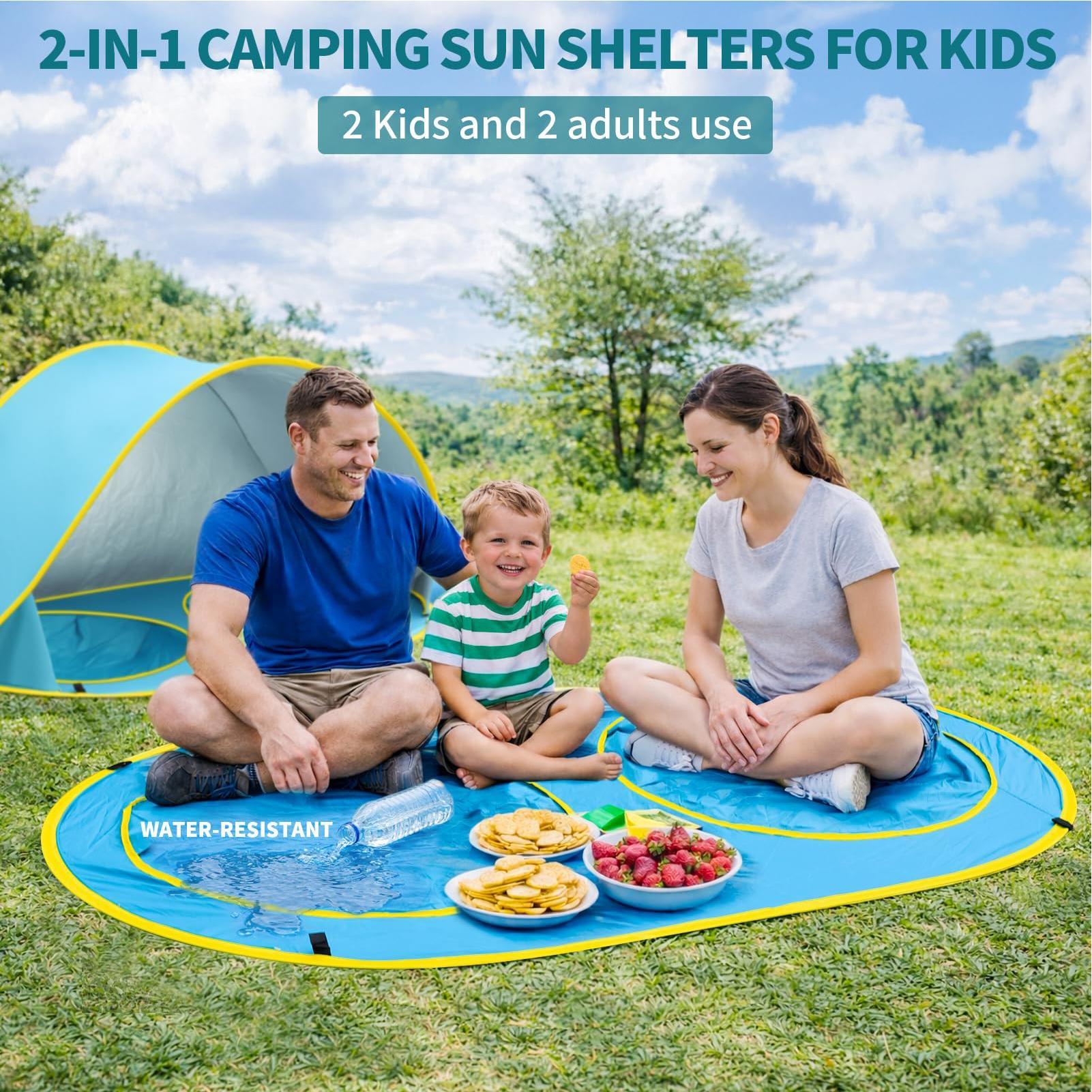 Tenda de praia infantil com pi - Kids Outdoor Tent avaliação e preço