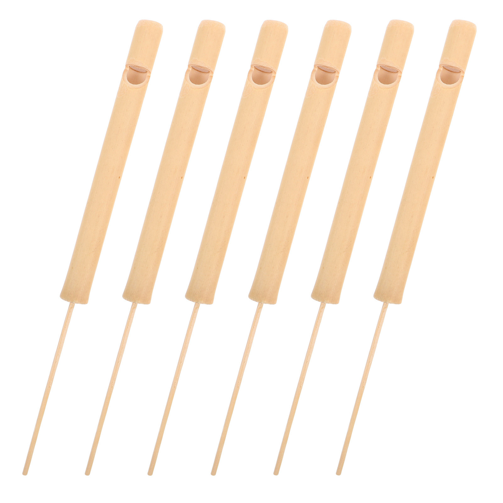 6 apitos de madeira em forma d - Kids Outdoor Instruments avaliação e preço