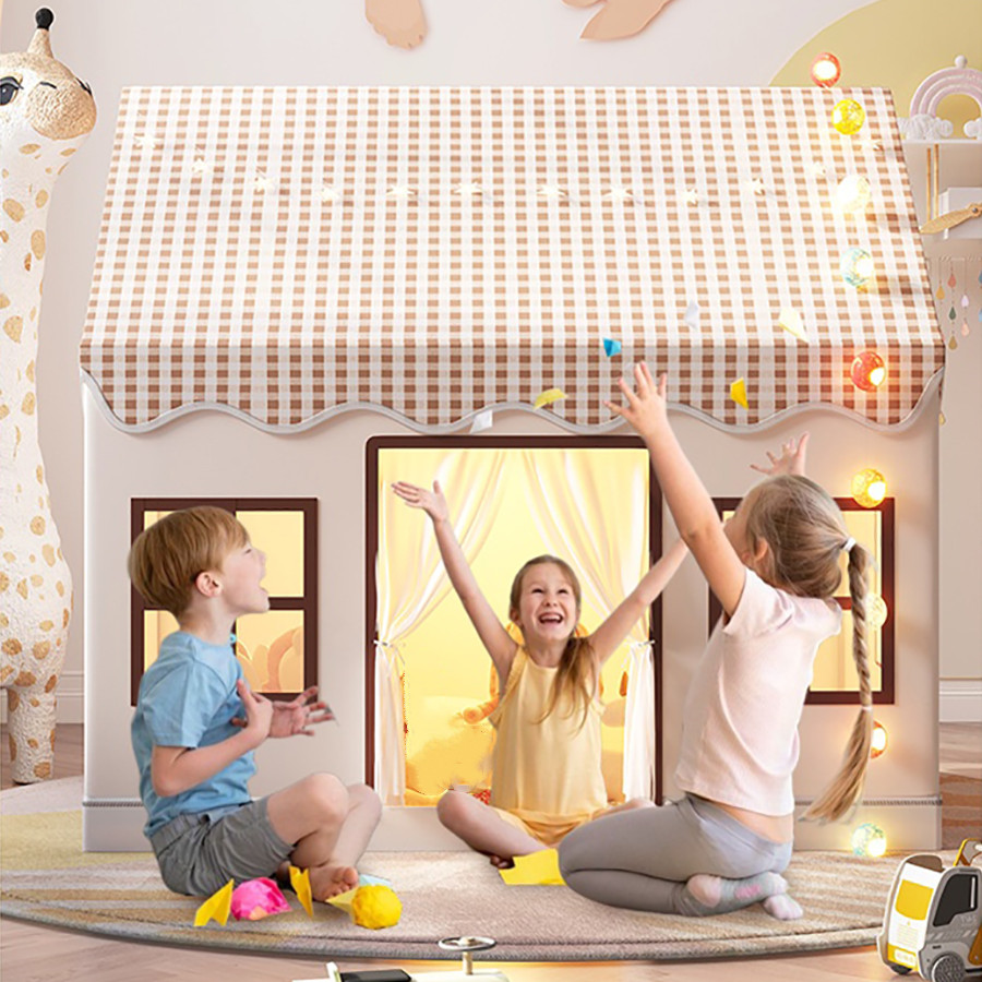 Crianças tenda playhouse dobrá - Kids Outdoor Tent avaliação e preço