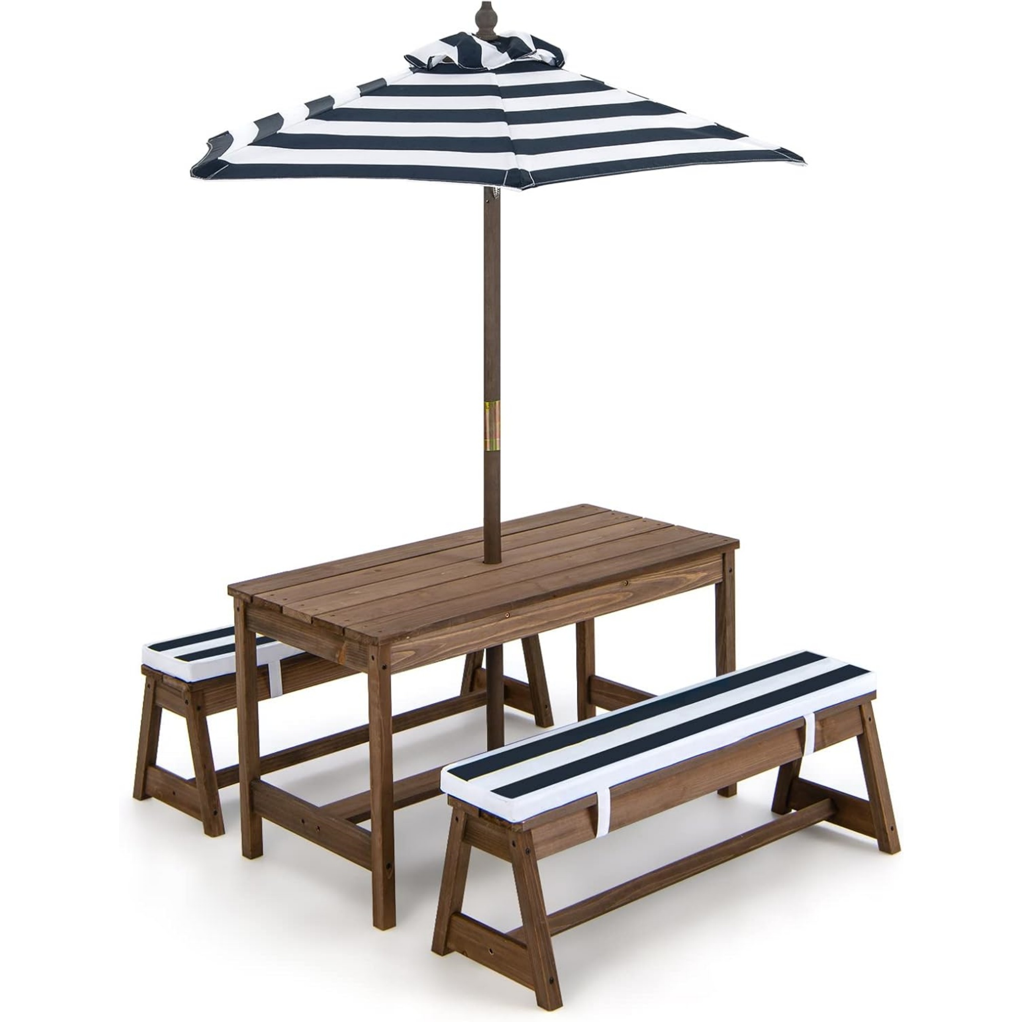 Mesa de Piquenique Infantil co - Kids Outdoor Table With Umbrella avaliação e preço