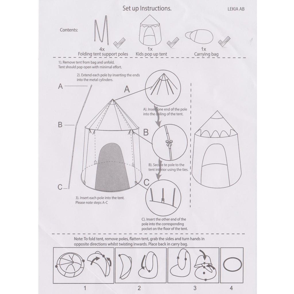 Tenda Infantil Castelo Infláve - Kids Outdoor Tent avaliação e preço