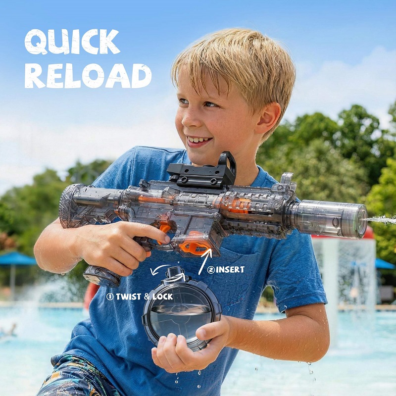 Pistola de Água Elétrica M416  - Kids Outdoor Music avaliação e preço