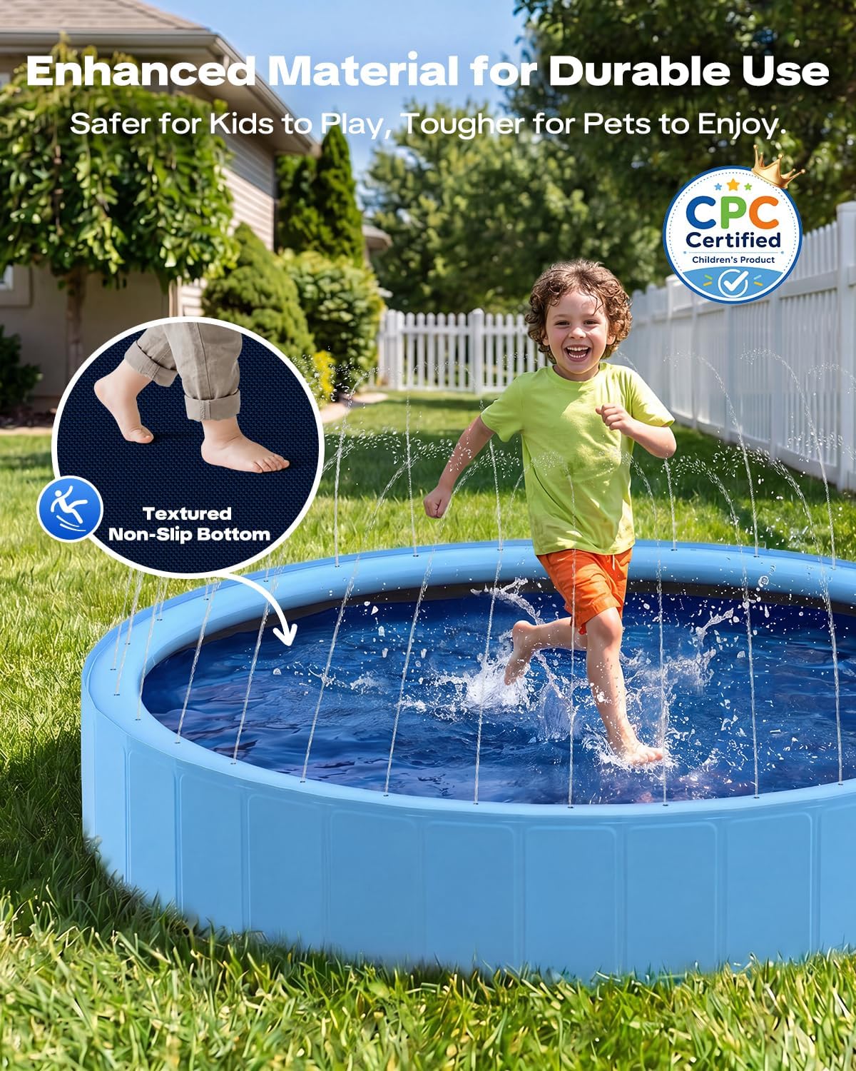 Piscina Inflável de PVC Grande - Sprinkler Splash Pad avaliação e preço