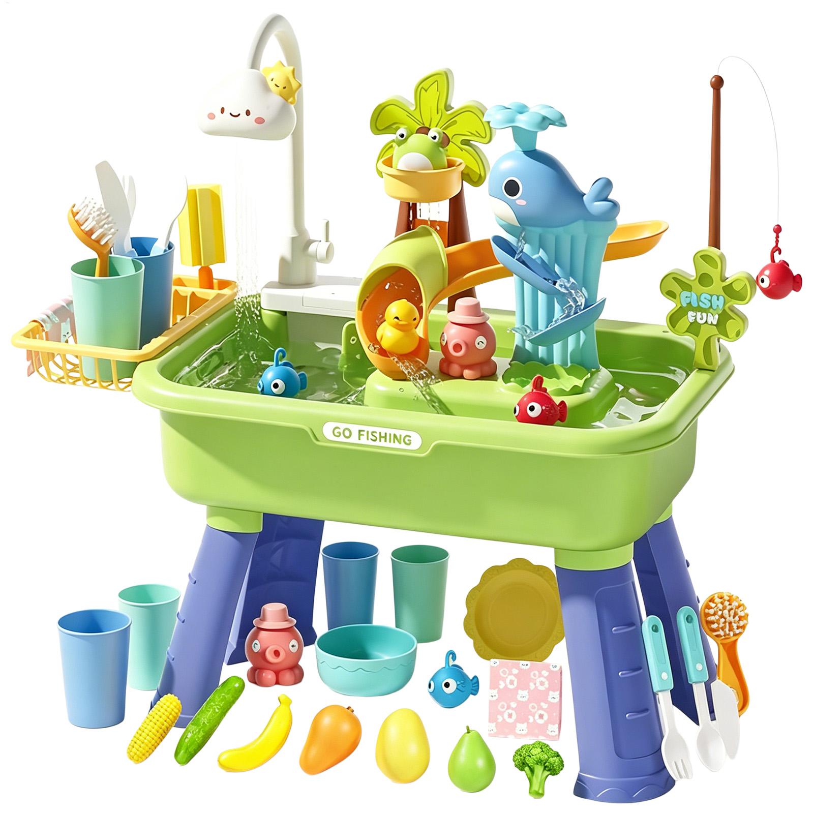 Mesa de Água para Crianças com - Kids Outdoor Activity Table avaliação e preço