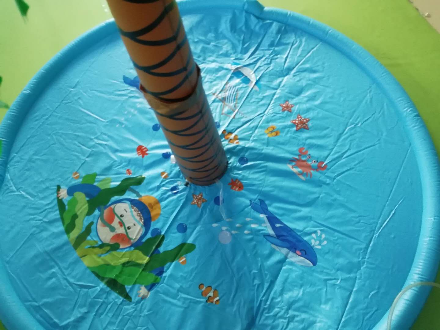 Tapete Inflável de Água com Ár - Sprinkler Splash Pad avaliação e preço