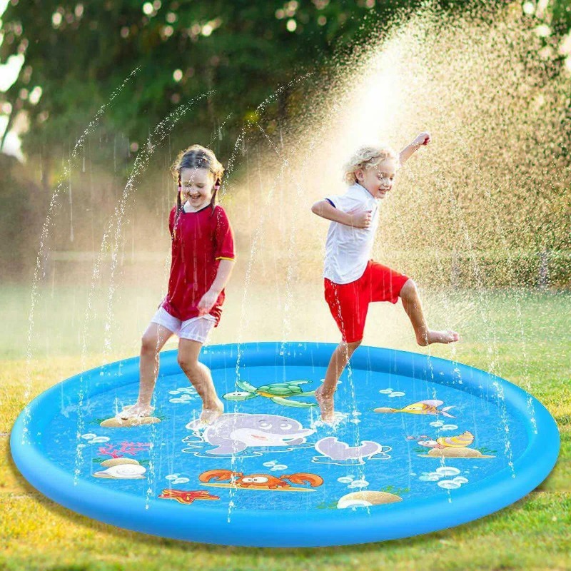 Piscinas de respingo de água c - Sprinkler Splash Pad avaliação e preço