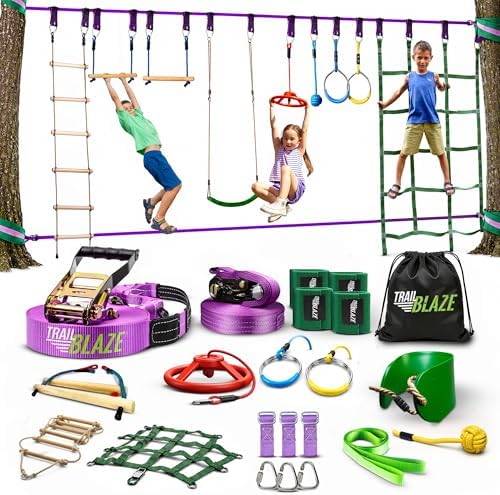 Pista de Obstáculos para Crian - Kids Outdoor Monkey Bars avaliação e preço