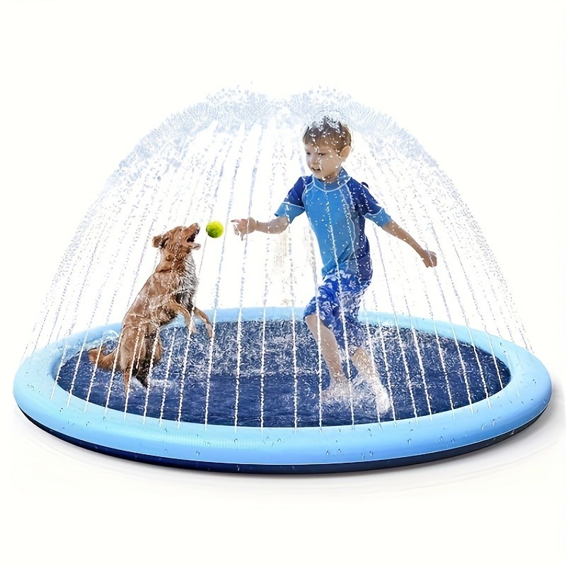 Tapete Inflável Grande de Água - Sprinkler Splash Pad avaliação e preço