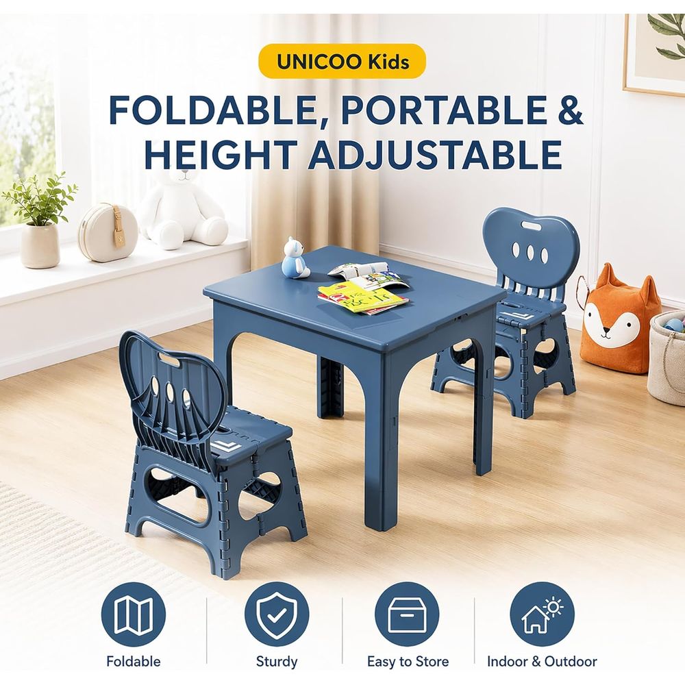 Conjunto de Mesa e Cadeiras Do - Kids Outdoor Activity Table avaliação e preço