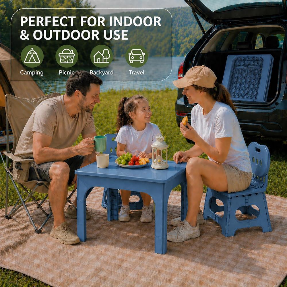 Conjunto de Mesa e Cadeiras Do - Kids Outdoor Activity Table avaliação e preço
