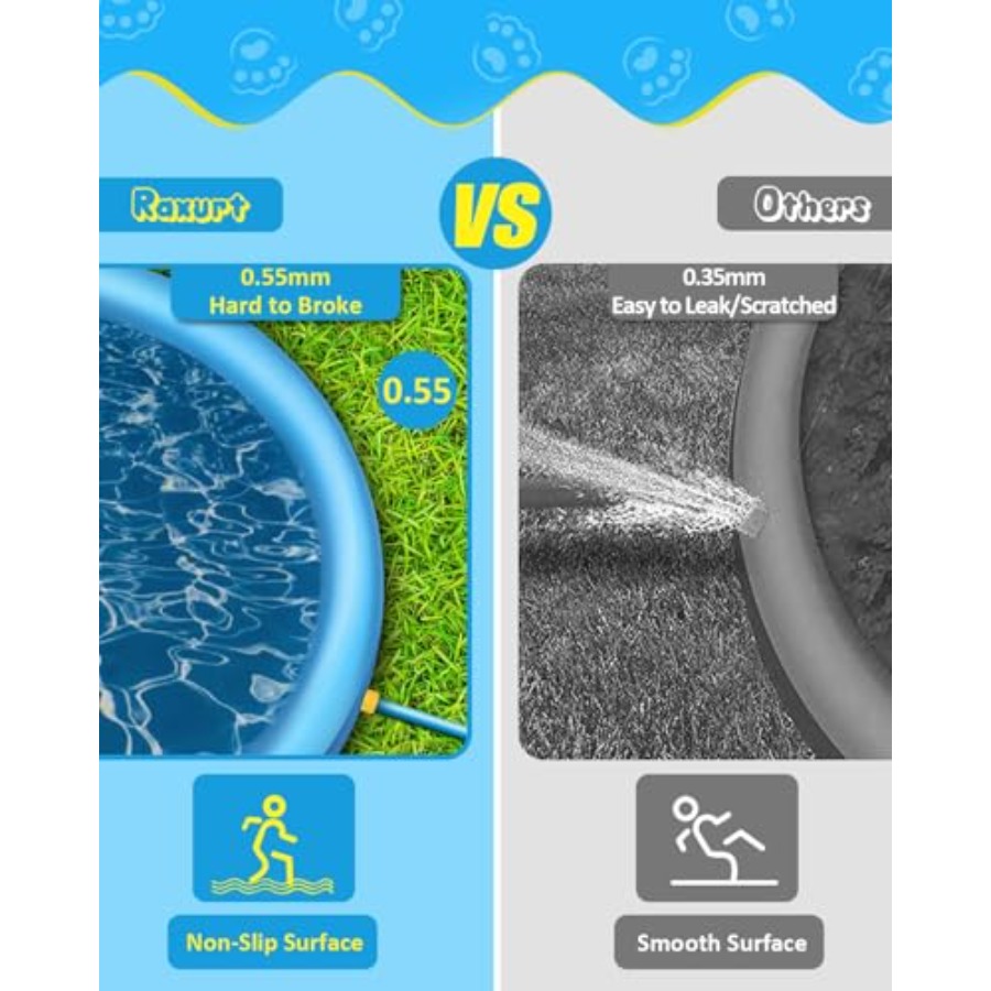Tapete de água para crianças e - Sprinkler Splash Pad avaliação e preço