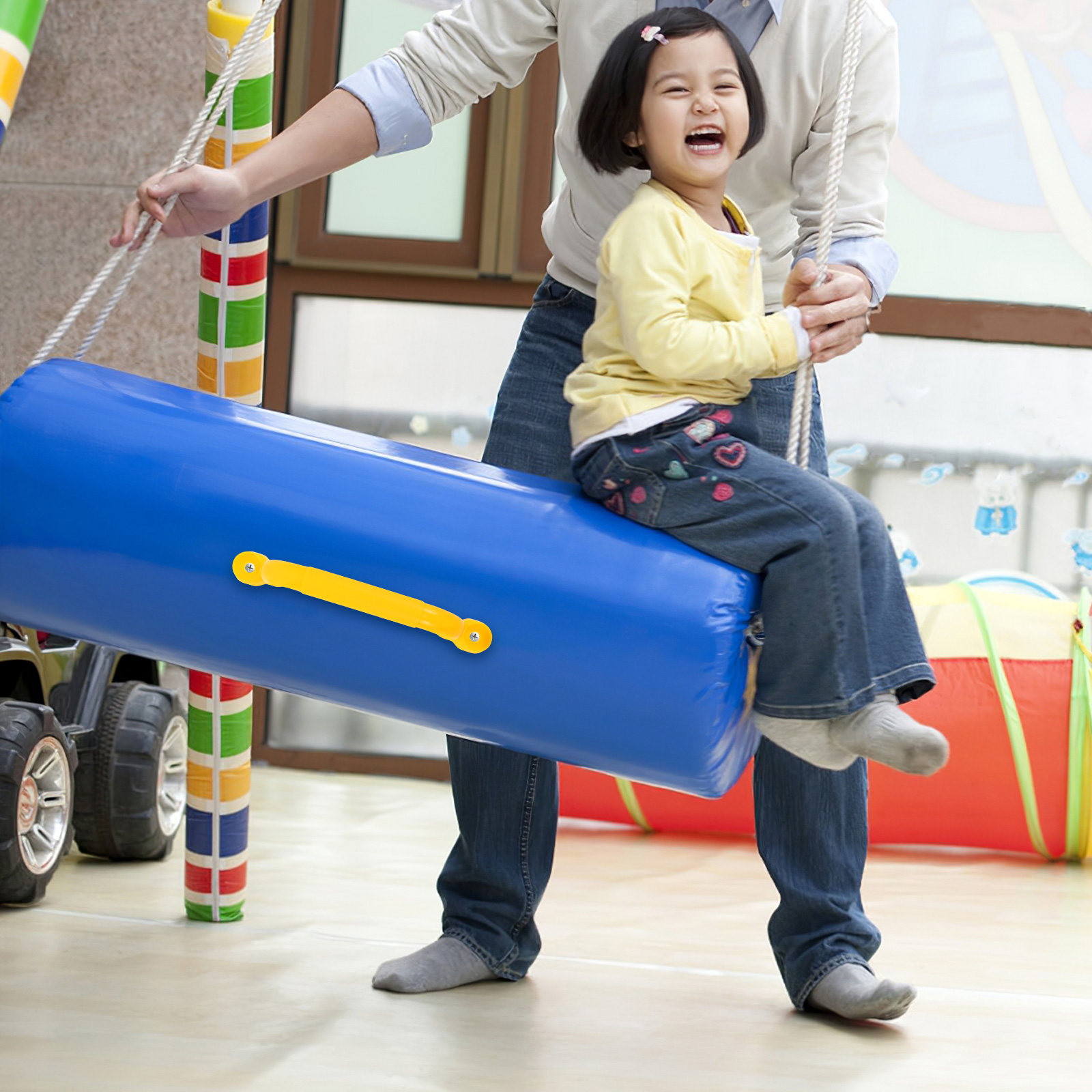 2 unidades de alças de seguran - Kids Outdoor Monkey Bars avaliação e preço