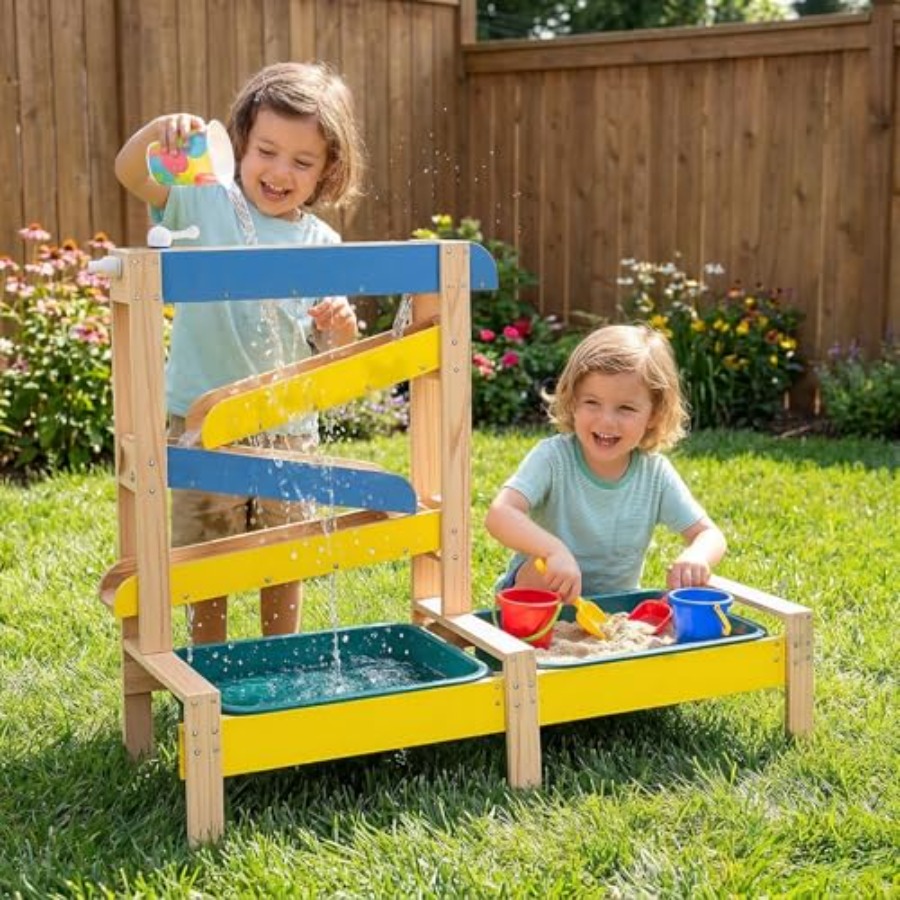 Conjunto de atividades ao ar l - Kids Outdoor Activity Table avaliação e preço
