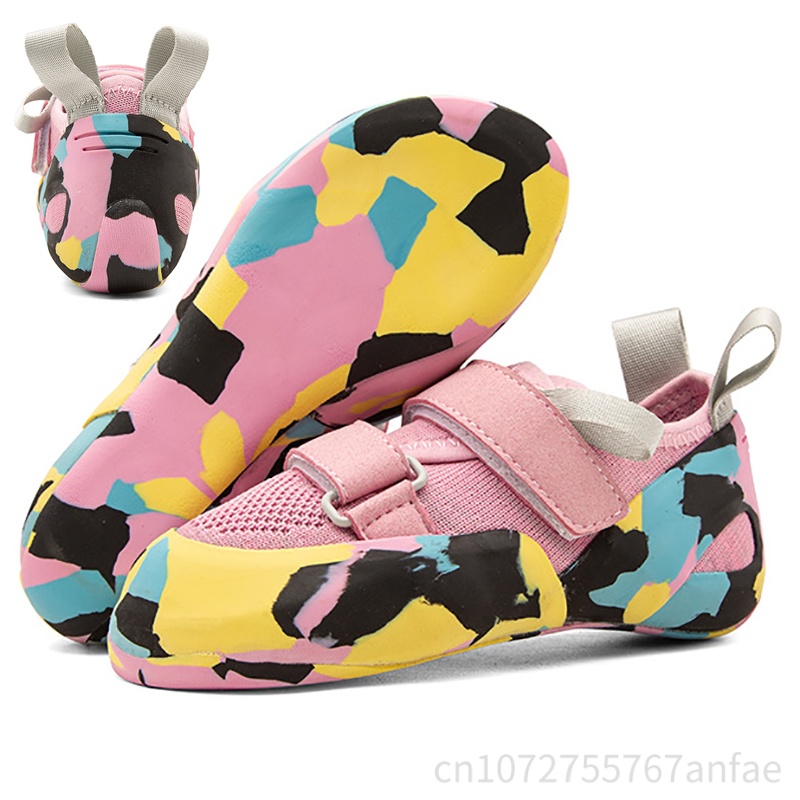 Novas crianças sapatos de esca - Kids Outdoor Climbing Equipment avaliação e preço