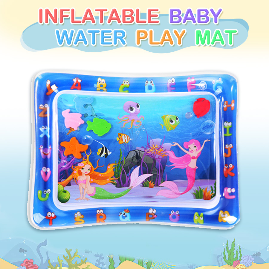 Inflável Baby Water Play Mat,  - Slip Slide Water Mat avaliação e preço