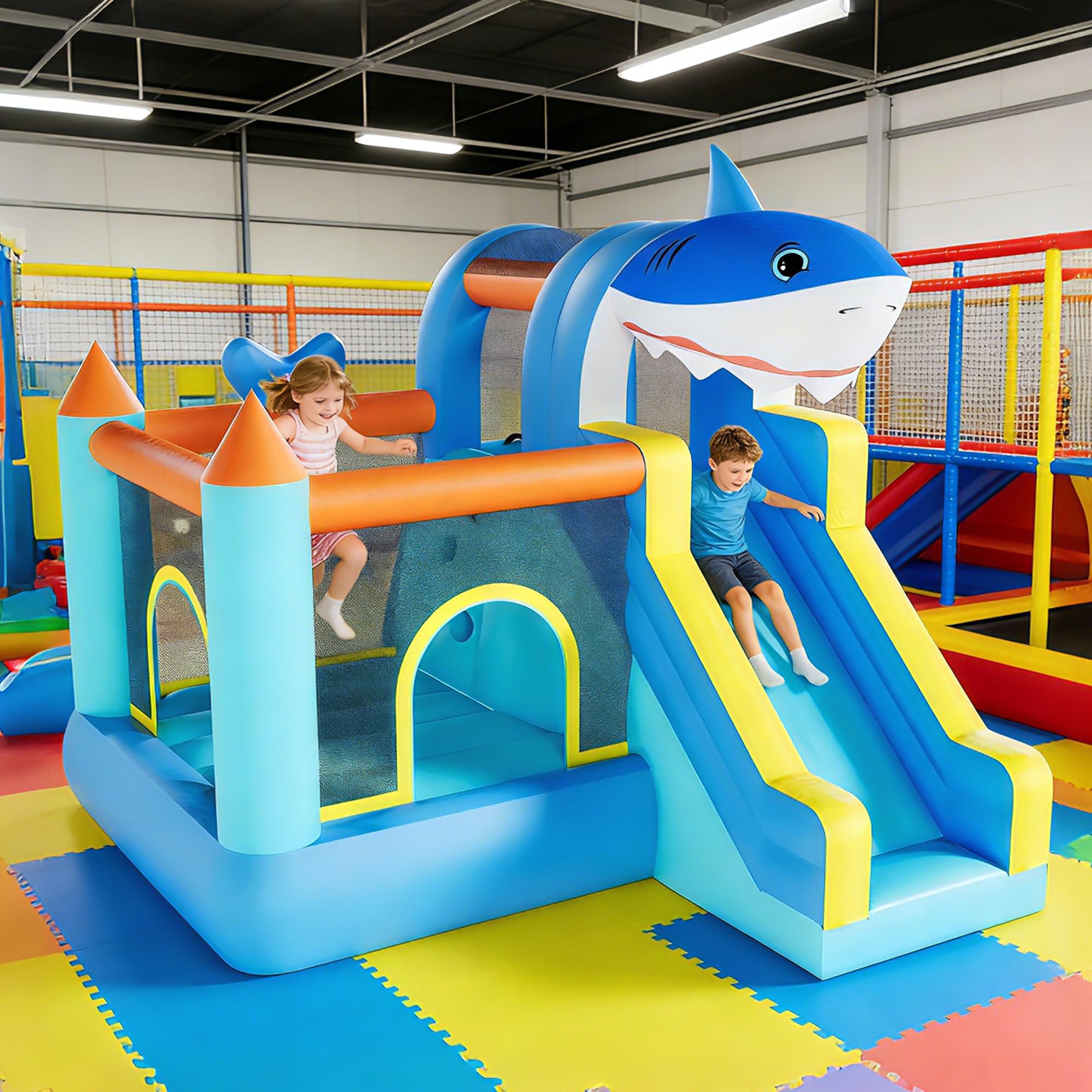 Castelo Inflável com Escorrega - Kids Outdoor Climbing Equipment avaliação e preço