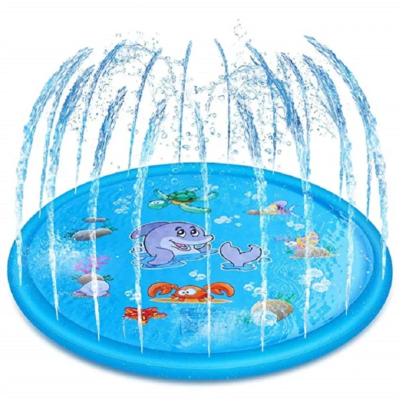 100/170cm crianças inflável re - Sprinkler Splash Pad avaliação e preço