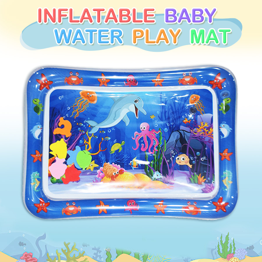 Inflável Baby Water Play Mat,  - Slip Slide Water Mat avaliação e preço