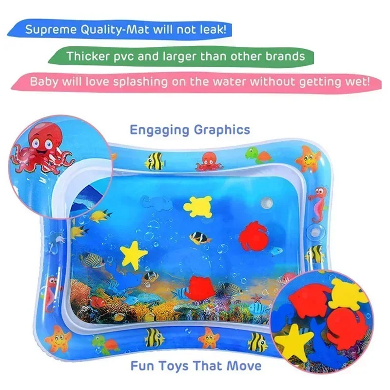 Bebê água jogar esteira pvc al - Slip Slide Water Mat avaliação e preço