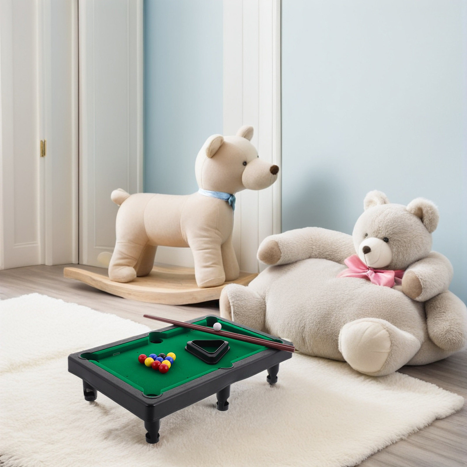 1 conjunto de mesa de bilhar i - Kids Outdoor Activity Table avaliação e preço
