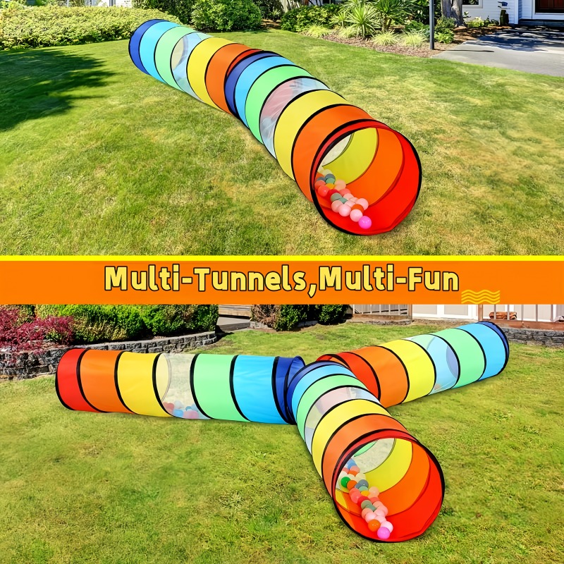 Túnel de rastreamento colorido - Kids Outdoor Tent avaliação e preço